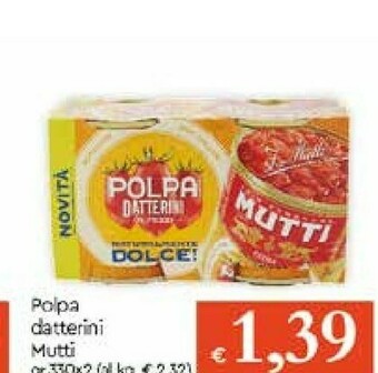 Galassia Mutti Pomodori pelati offerta