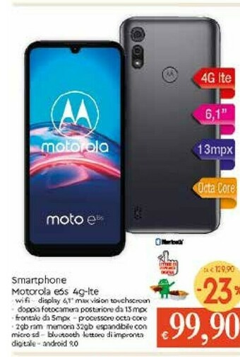Galassia Motorola Smartphone android offerta