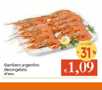 Galassia Gamberi offerta