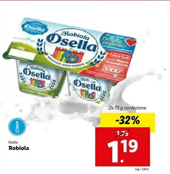 Lidl Osella Robiola Con Tartufo offerta