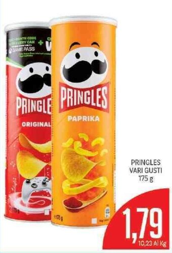 Supermercati Piccolo Pringles Vari Gusti 175 g offerta