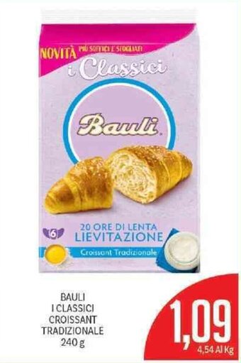 Supermercati Piccolo Bauli I Classici Croissant Tradizionale 240 g offerta