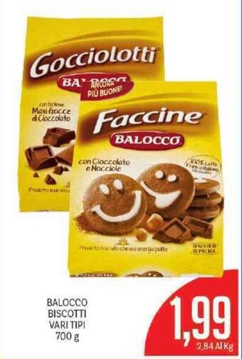 Supermercati Piccolo Balocco Biscotti Vari Tipi 700 g offerta