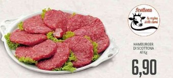 Supermercati Piccolo Hamburger di Scottona offerta