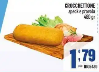 Gruppo di Palo Crocchettone speck e provola 480 gr offerta