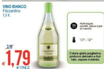 MD Discount Frizzantino Vino bianco offerta
