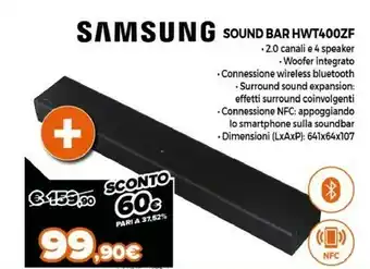 Expert Samsung Soundbar offerta