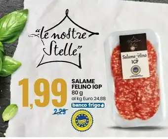 Eurospin Felino Salame offerta