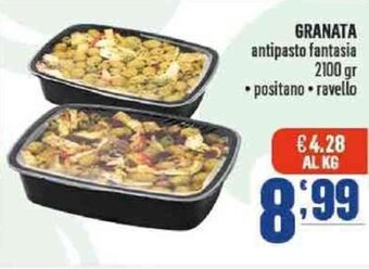 Gruppo di Palo Granata antipasto fantasia 2100 gr positano/ravello offerta