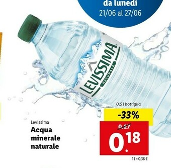 Levissima Acqua Minerale Naturale