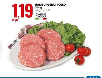 Eurospin Hamburger offerta