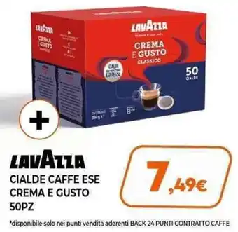 Expert Lavazza Cialde Caffe Ese Crema e Gusto 50Pz offerta
