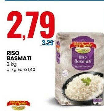 Eurospin Riso basmati offerta