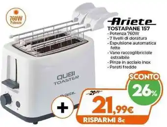 Expert Ariete Tostapane 157 offerta