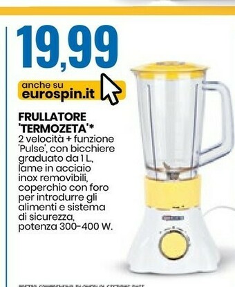 Eurospin Termozeta Frullatore offerta