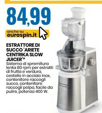 Eurospin Ariete Piccoli elettrodomestici offerta