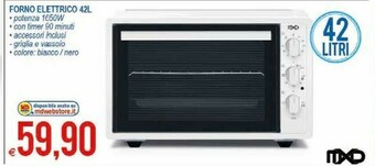 MD Discount Forno elettrico offerta