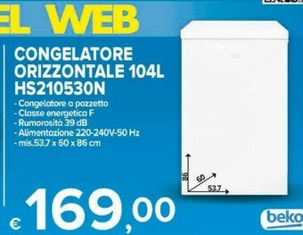MD Discount Beko Congelatori a pozzetto offerta