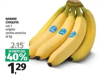 Pam Chiquita Banane offerta