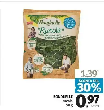 Pam Bonduelle La Rucola 90 G(ml) offerta