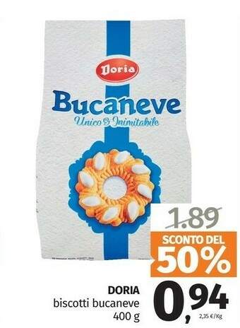 Pam Doria Bucaneve 400 G(ml) offerta