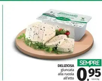 Pam Deliziosa Giuncata Alla Rucola offerta