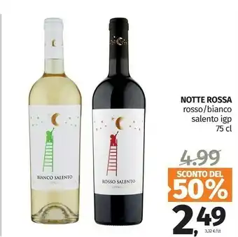 Notte rossa Vino Rosso/ Bianco Salento IGP