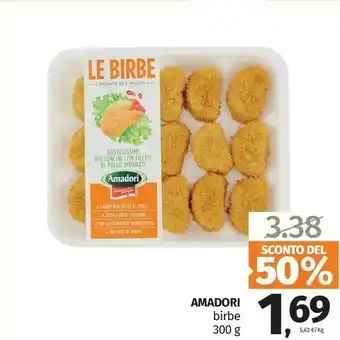 Pam Amadori Le Birbe Con Spinaci Bocconcini Di Pollo Impanati Con Spinaci 300 G(ml) offerta