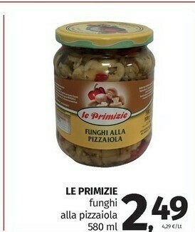 Pam Le Primizie Funghi Alla Pizzaiola offerta