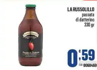 Gruppo di Palo La Russolillo passata di datterino 330 gr offerta