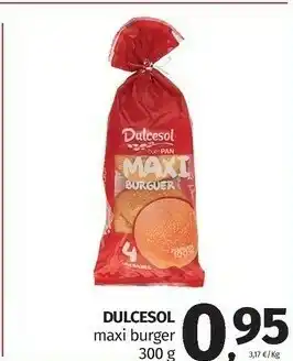 Pam Dulcesol Maxi Burger offerta