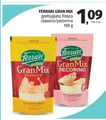 Pam Ferrari Granmix Cucina Grattugiato Fresco 100 G(ml) offerta