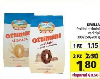 Pam Divella Ottimini 300 G(ml) offerta