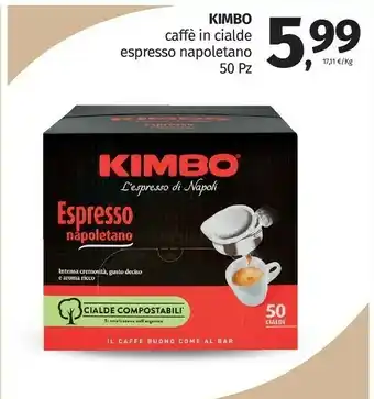 Pam Kimbo Cialde caffè offerta