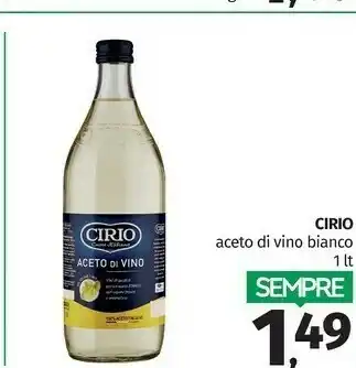 Pam Cirio Aceto Di Vino Bianco offerta