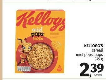 Pam Kelloggs Cereali offerta