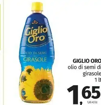 Pam Giglio Olio di semi offerta
