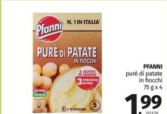 Pam Pfanni Purè di patate offerta