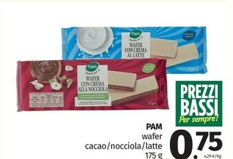 Pam Wafer offerta
