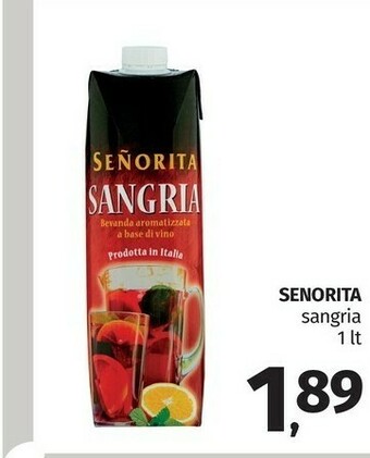 Pam Senorita Vino offerta