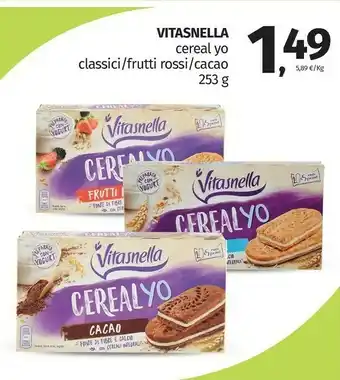 Pam Vitasnella Snack offerta