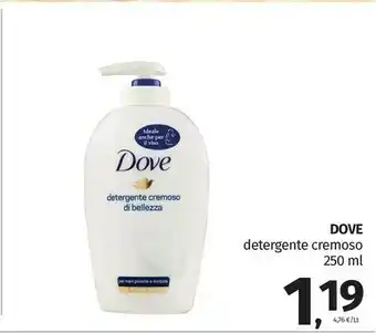 Pam Dove Sapone liquido offerta