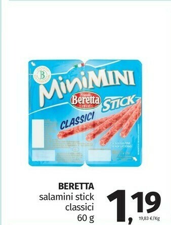 Pam Beretta Stick Mini Mini Gli Originali Classici Zero 24 60 G(ml) offerta
