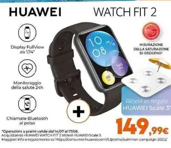 Expert Huawei Watch Fit 2 offerta