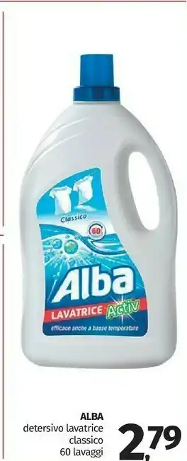 Pam Alba Detersivo Lavatrice Classico offerta