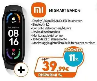 Expert mi Smart Band 6 offerta