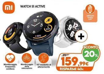 mi Watch S1 Active