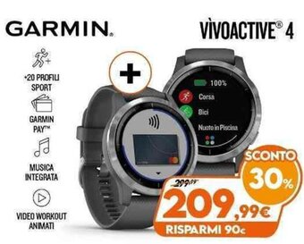 Expert Garmin Vìvoactive® 4 offerta