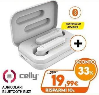 Expert celly Auricolari Bluetooth Buzi offerta