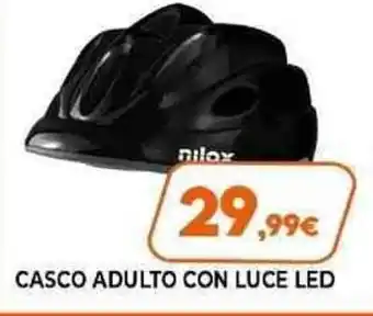 Expert nilox Casco Adulto con Luce LED offerta